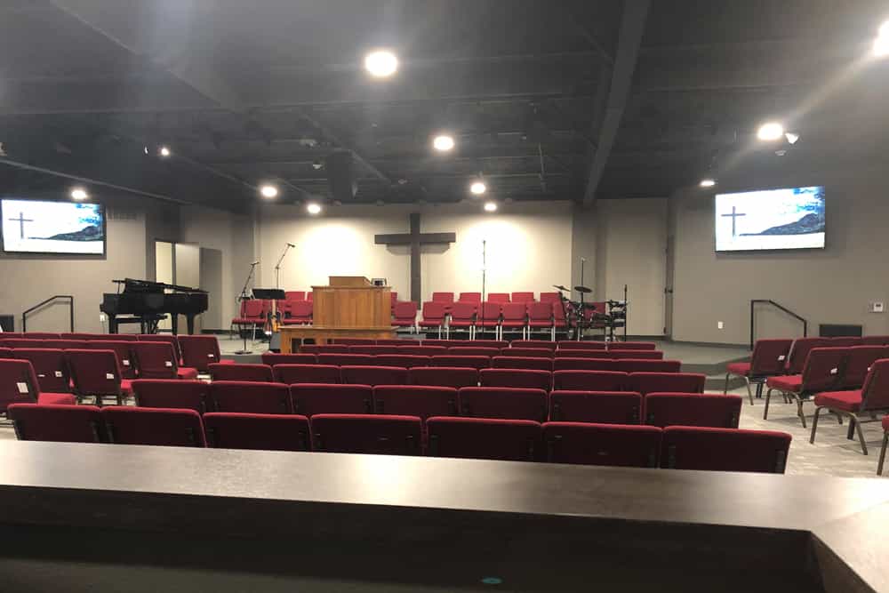 Faith Baptist Church of Quitman Texas - Stage Lights